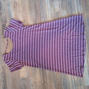 Kaileigh A-Line T-shirt mini dress